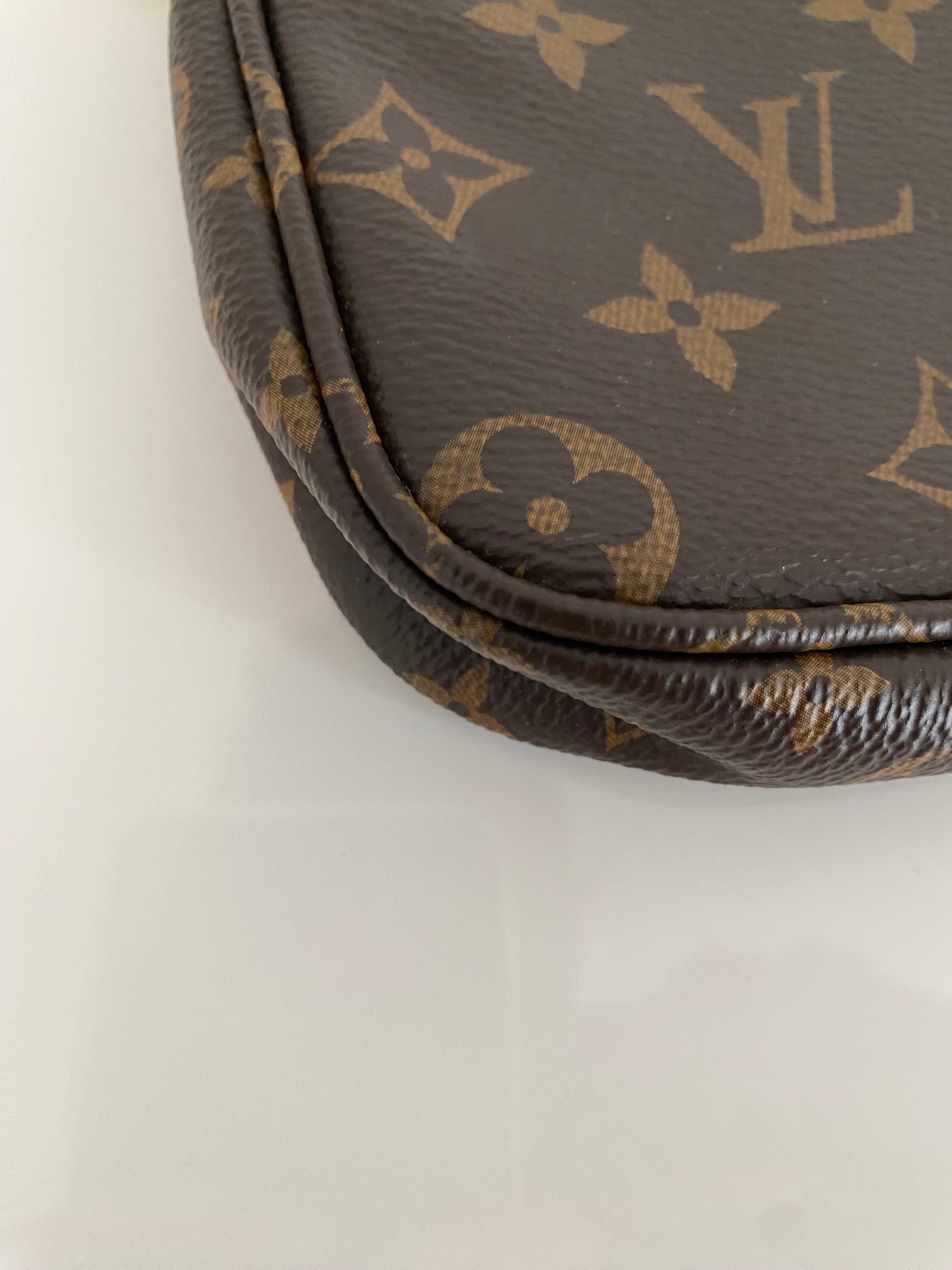 Louis Vuitton Monogram Canvas Monte Carlo Zip Pochette Travel Bag